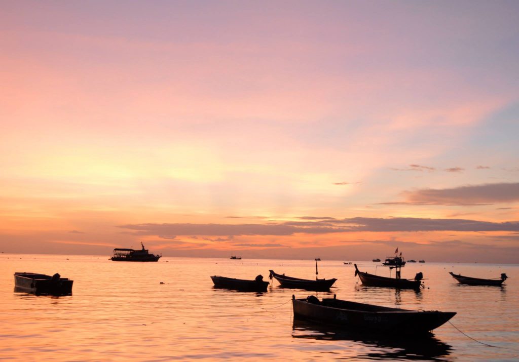 Boats Koh Tao