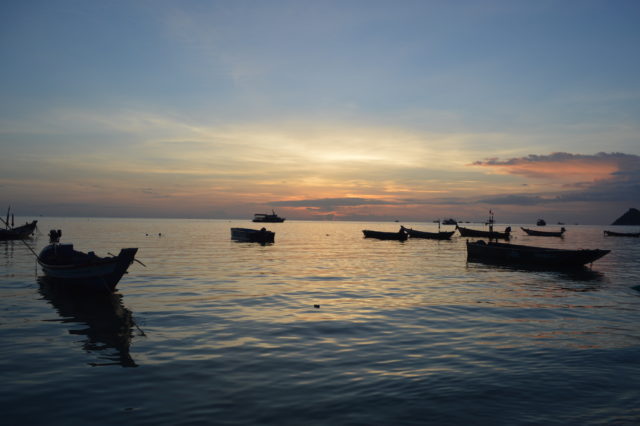 Boats Koh Tao