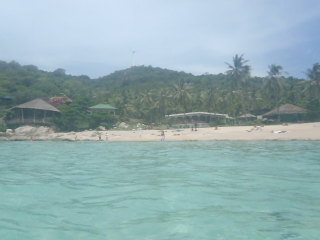 Aow Leuk bay (restaurant on the left in this photo)
