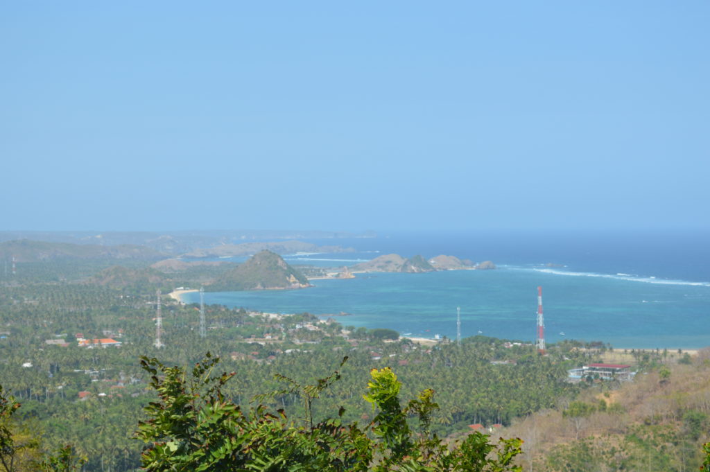 View of Kuta from Ashtari restaurant