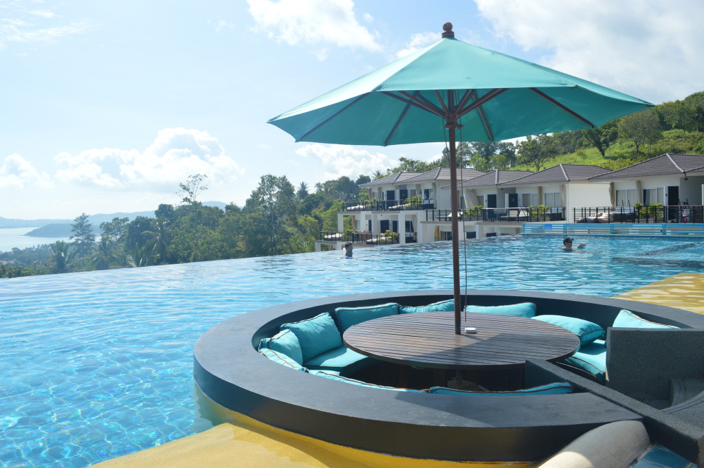 Pool with a view at Mantra Samui resort