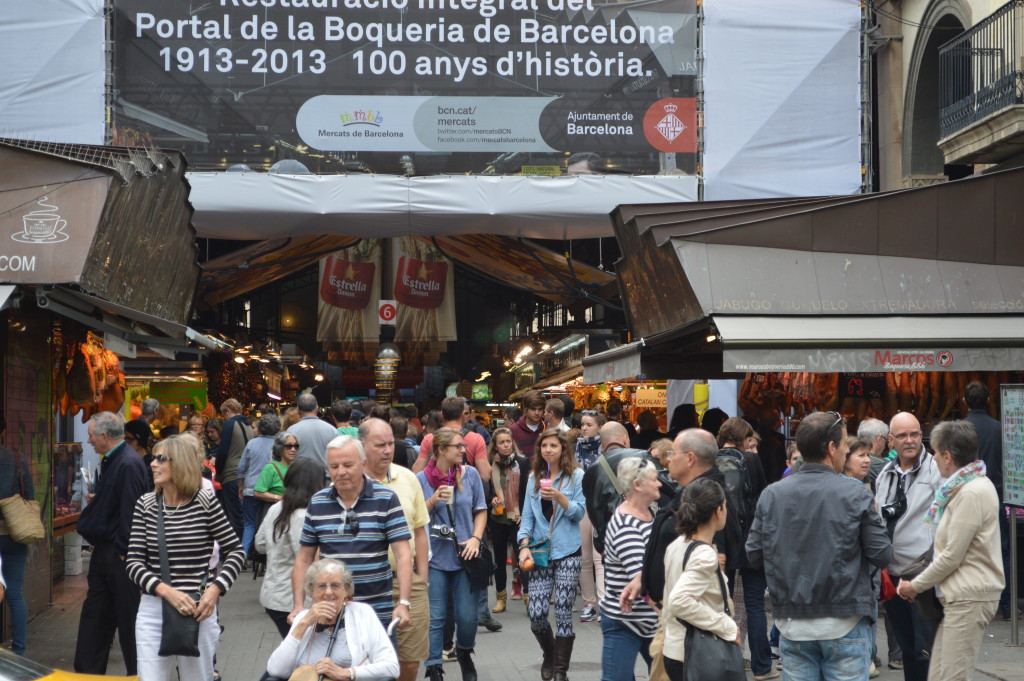 La Boqueria entrance