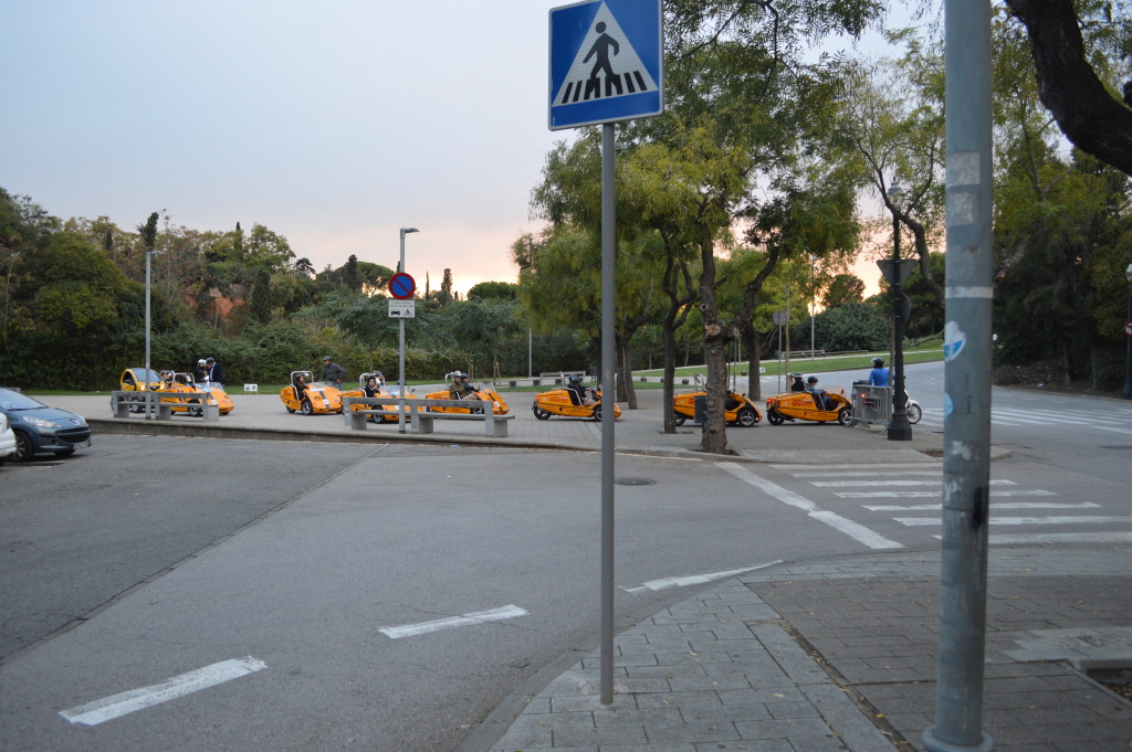 Walking to the Olympic stadium... spotted these, looks fun!