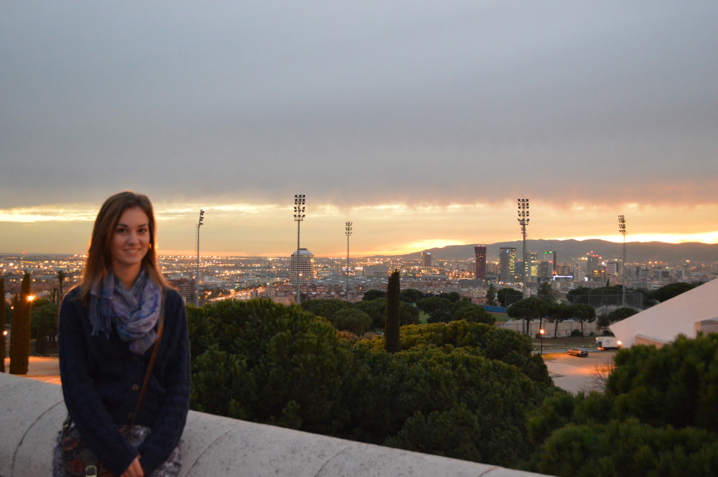 View from the Olympic stadium