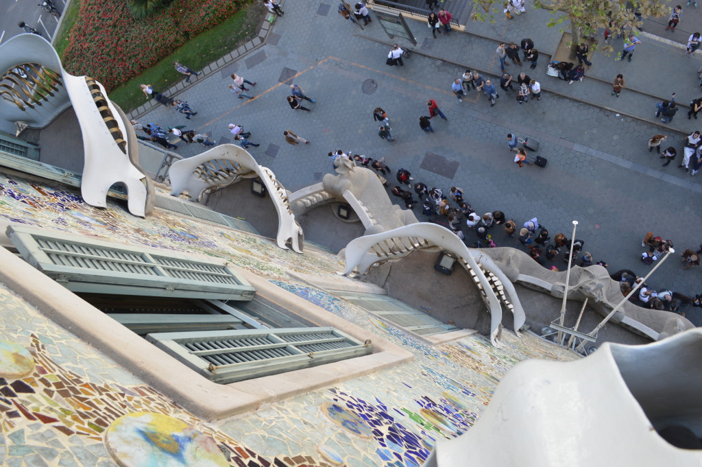 Casa Batlio from the rooftop