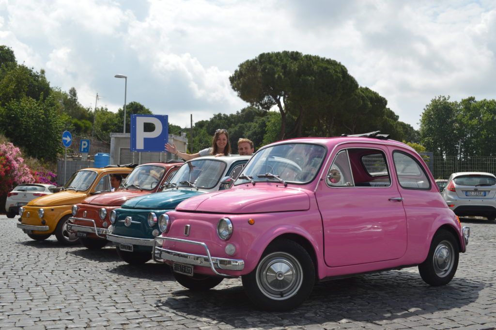 Parking up to learn about the ancient Roman pottery