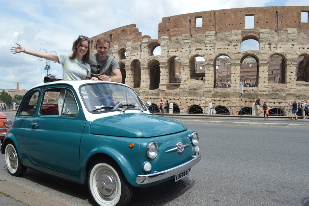 Fiat 500 Tour Colosseum