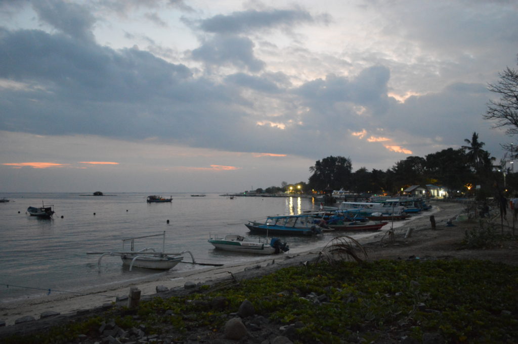 Harbour at Gili Air