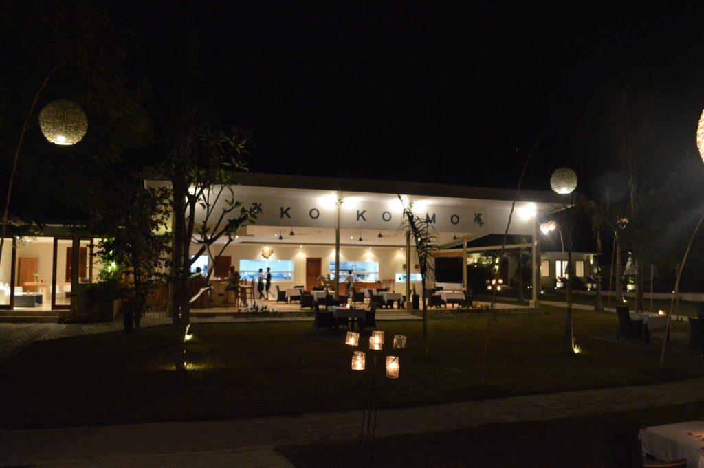 Ko Ko Mo resort in the evening