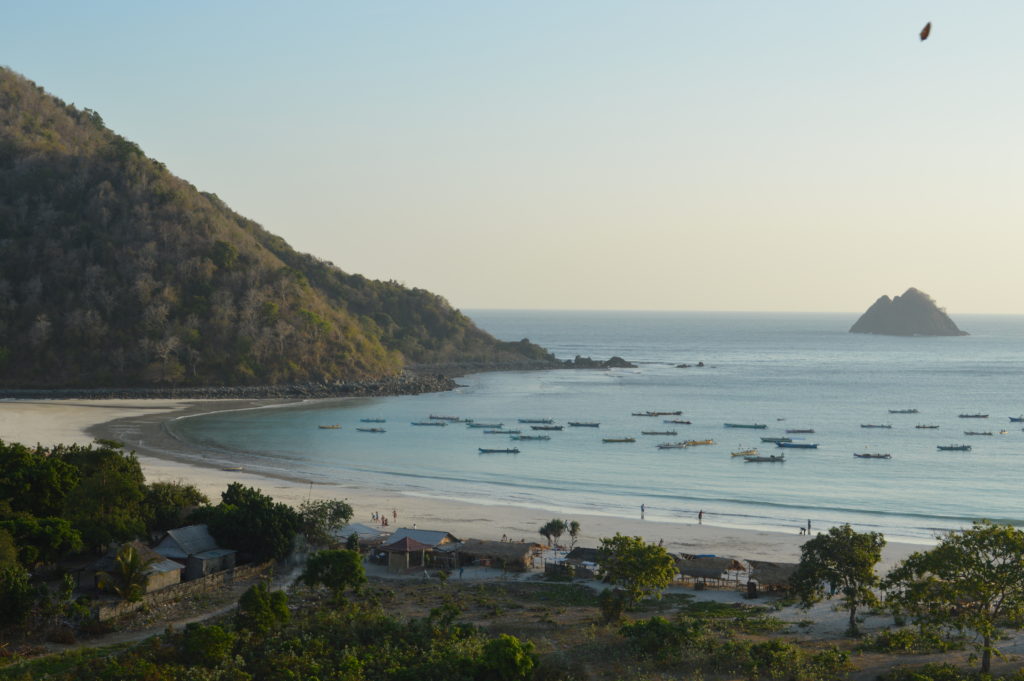View from the yoga platform, Sempiak villas
