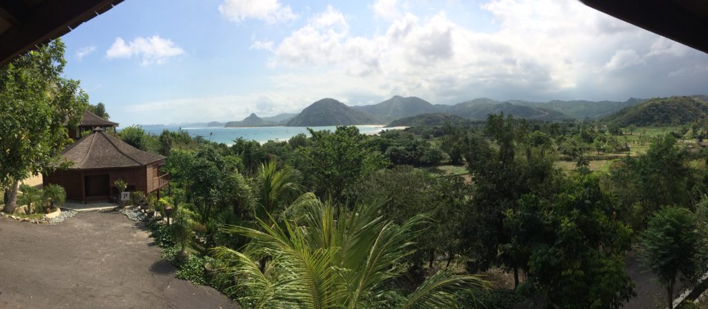 View from villa Kembang