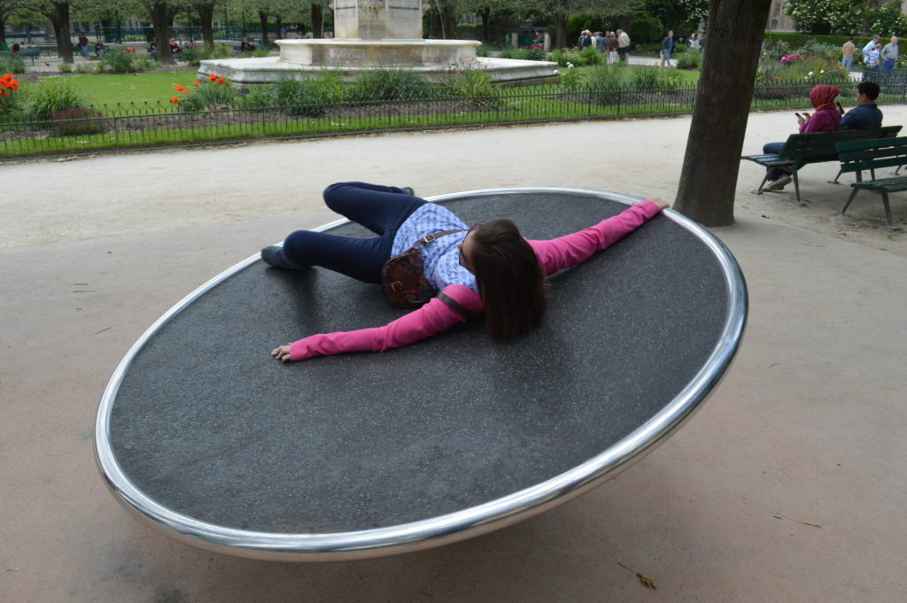 "Relaxing" in the park